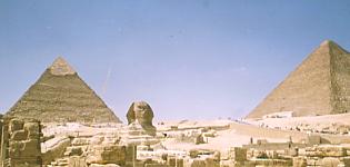 Das Pyramidenfeld von Giza