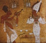 Mundöffnungsszene im Grab Tut-anch-Amuns